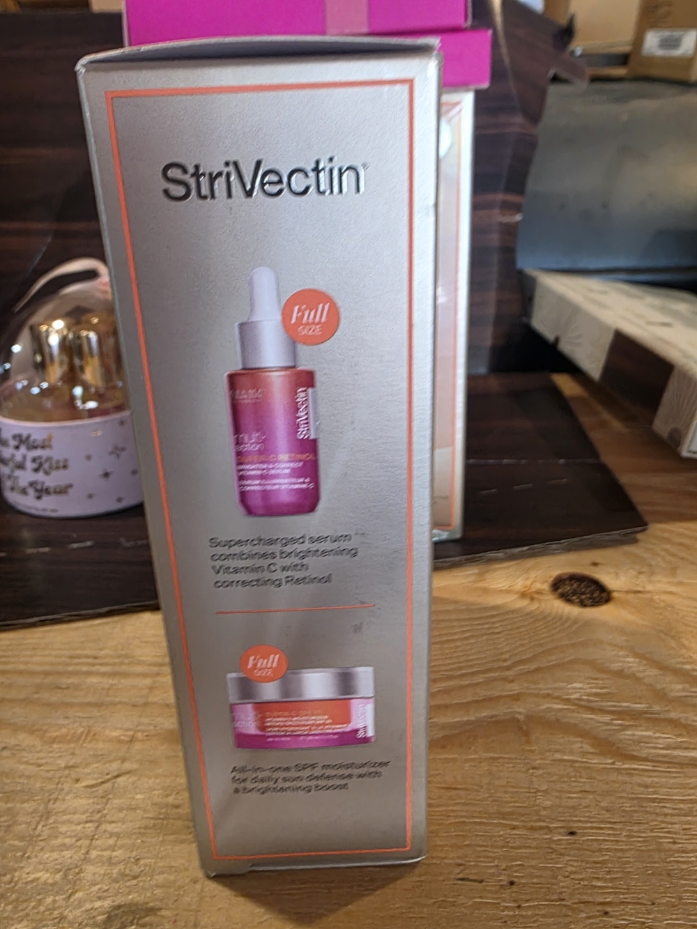 StriVectin Pink and Silver Brightening Serum & Moisturizer Set